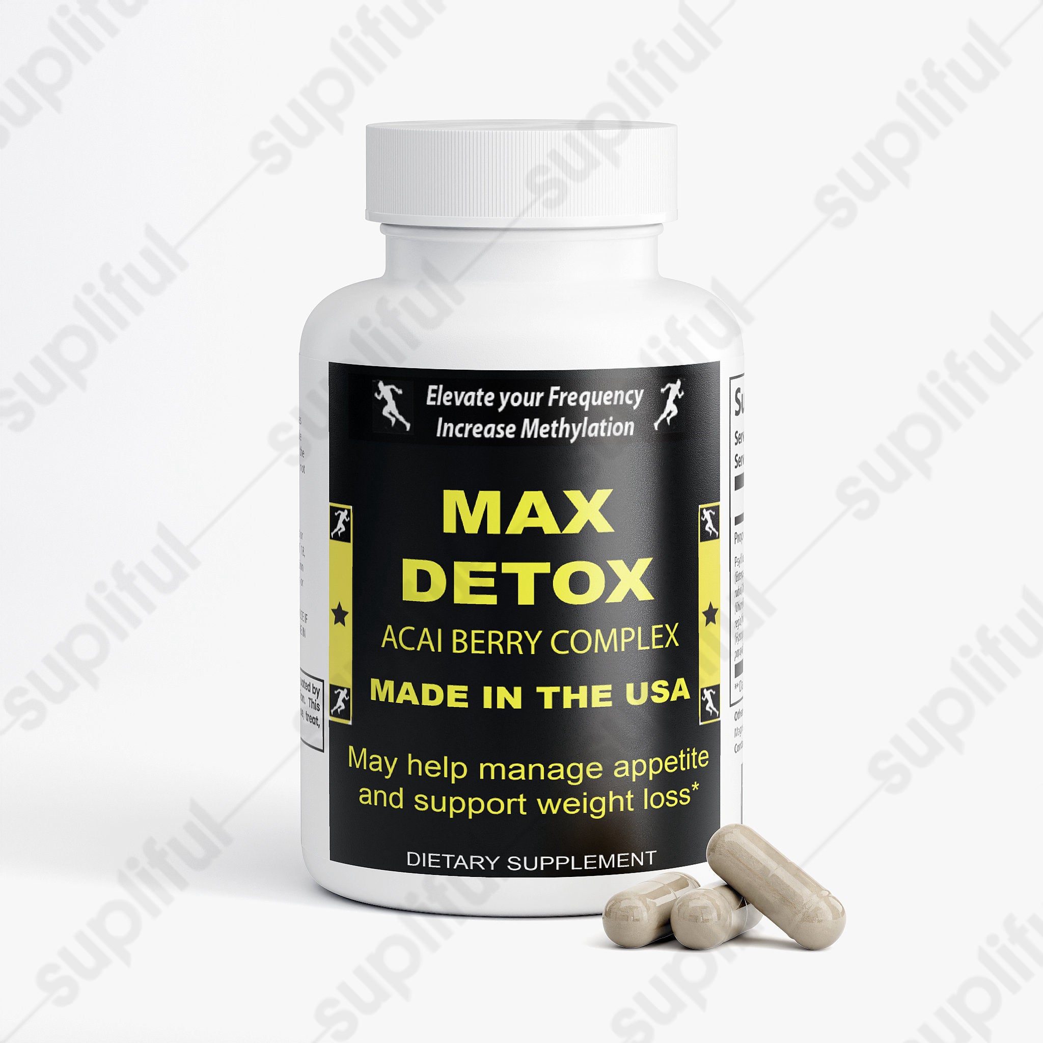 Max Detox (Acai detox) 100% Natural, Gluten Free, Vegan