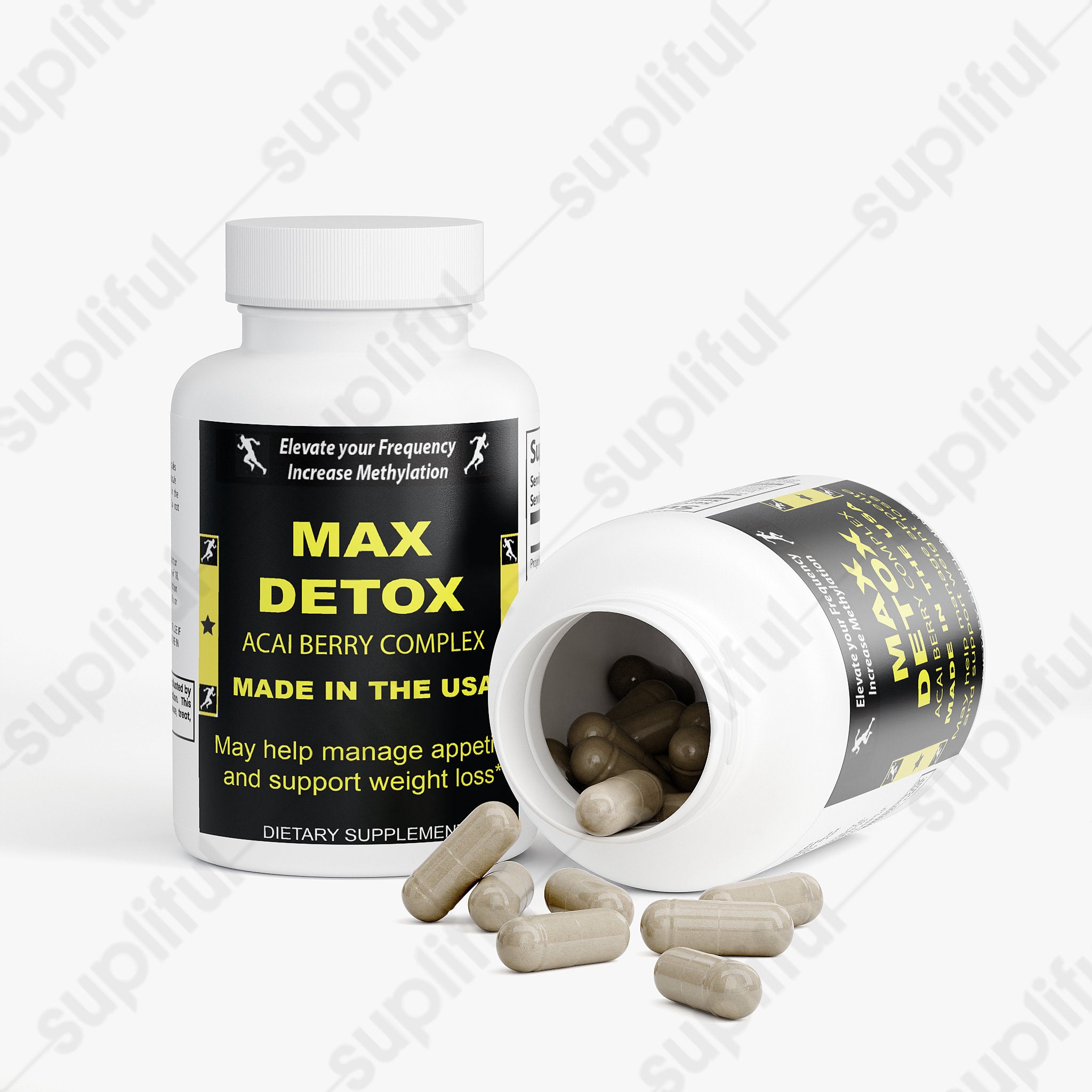 Max Detox (Acai detox) 100% Natural, Gluten Free, Vegan