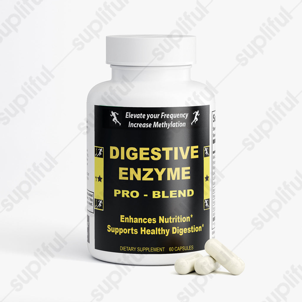 Digestive Enzyme Pro Blend, 100% Natural