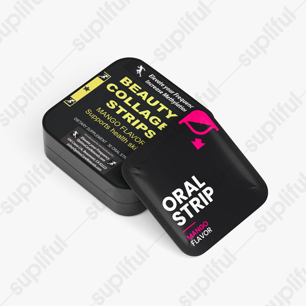 Beauty + Collagen Strips, Natural