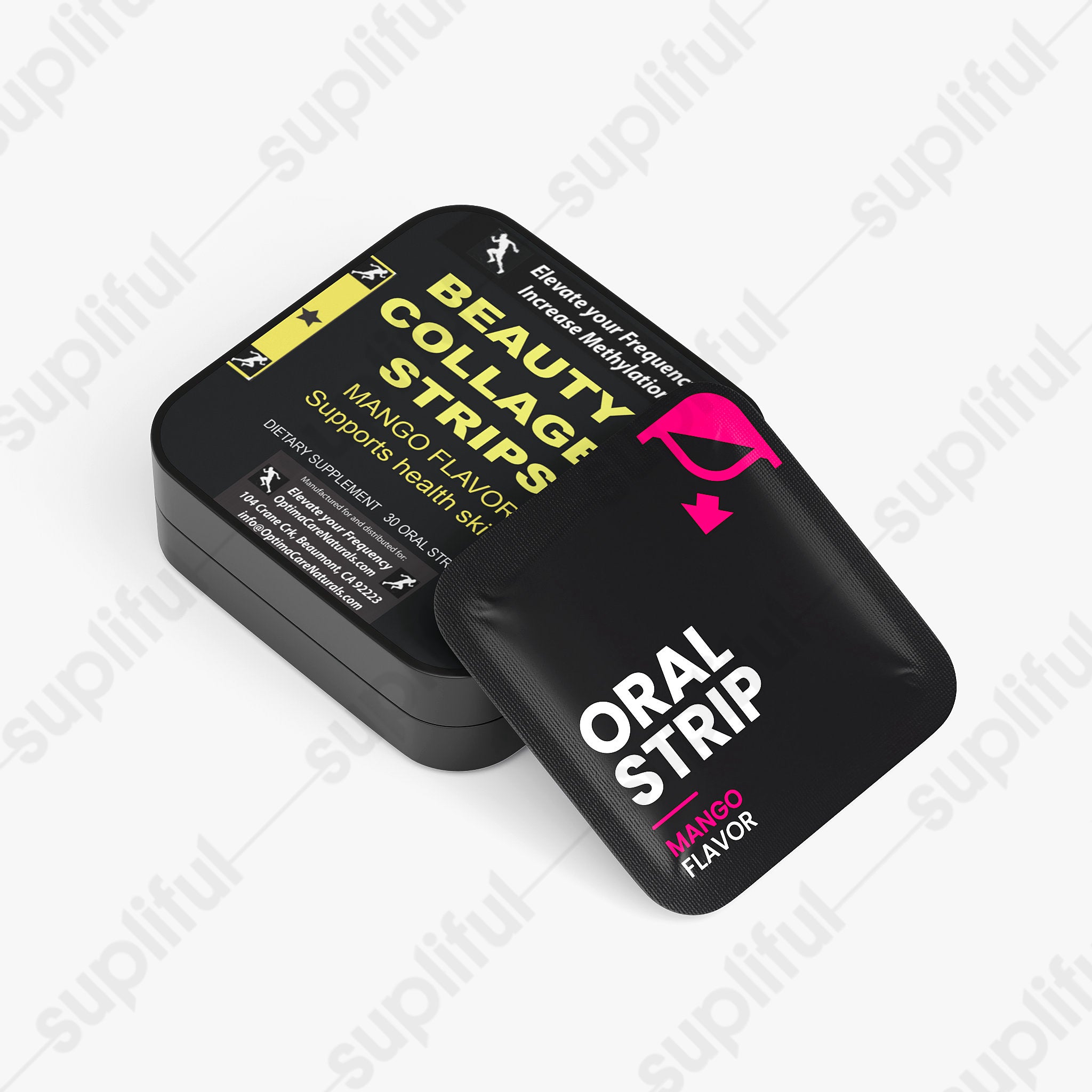 Beauty + Collagen Strips, Natural