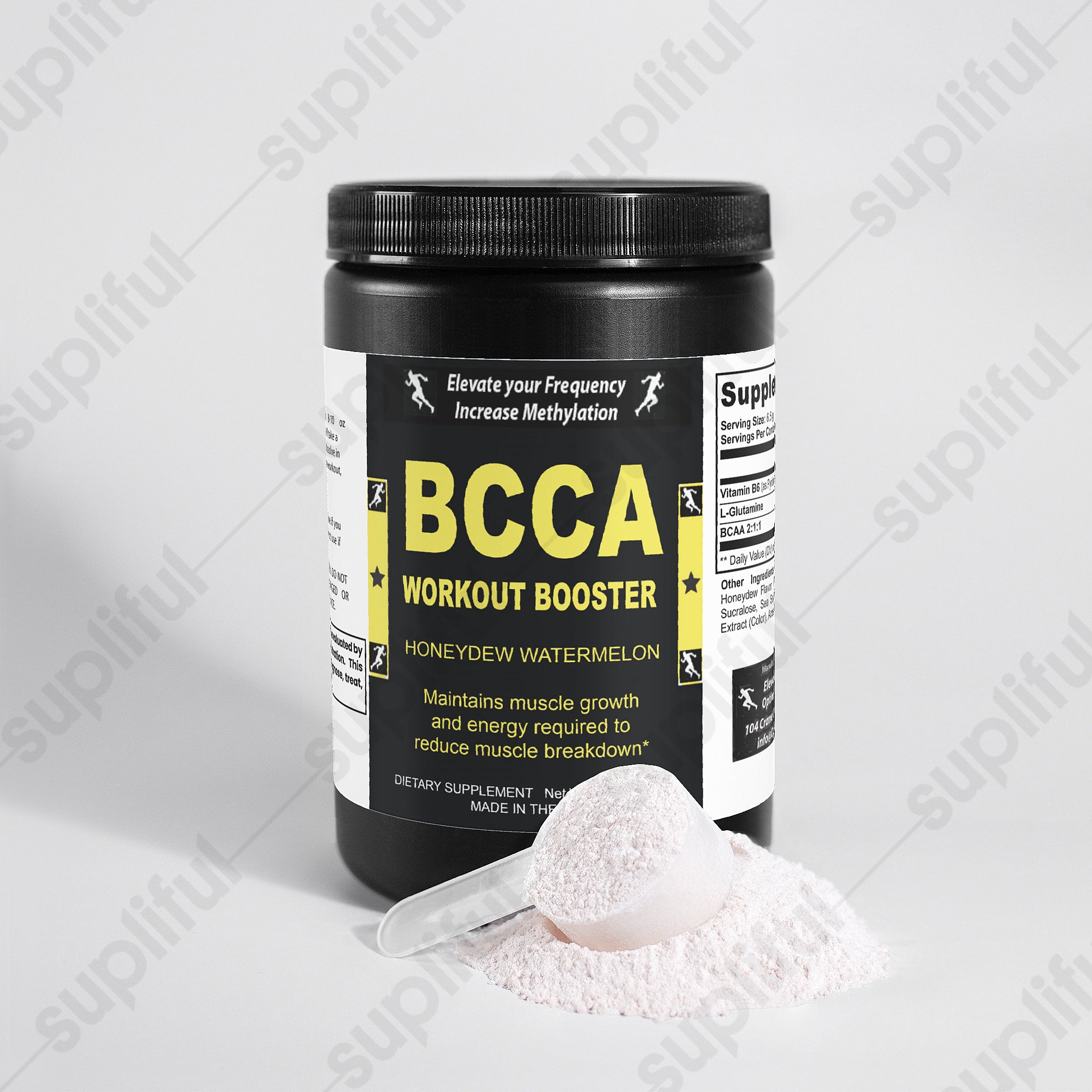 BCAA Post Workout Booster Powder (Honeydew/Watermelon)